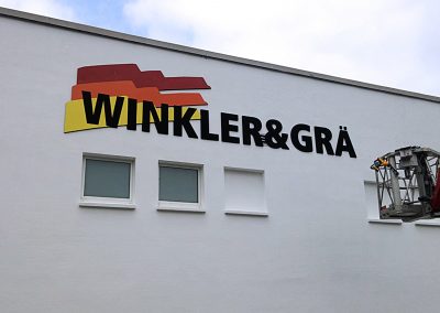 Winkler & Gräbner | Werbeschilder | 3D-Buchstaben