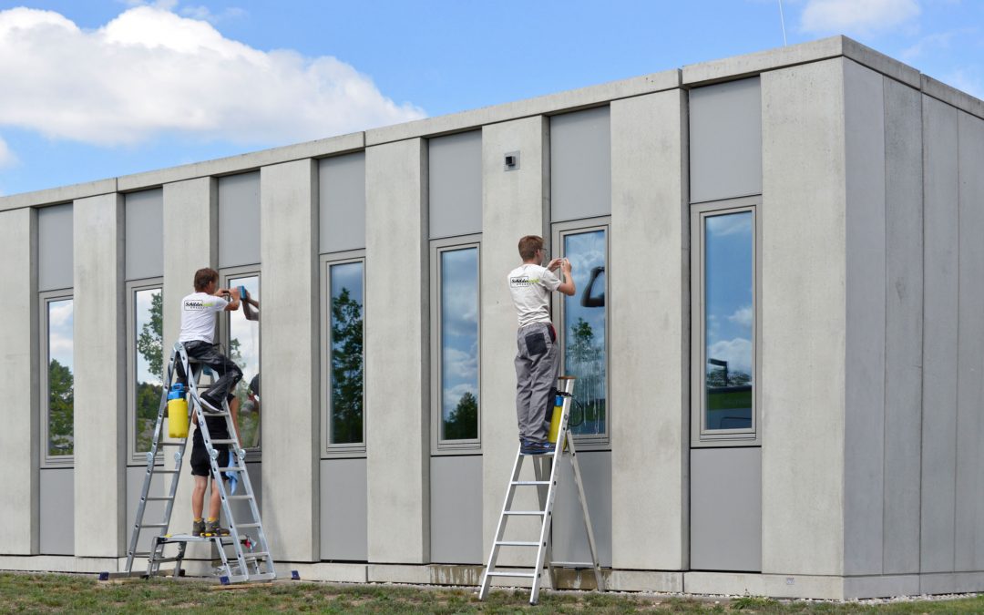 Sonnenschutzfolierung Polizei Dresden